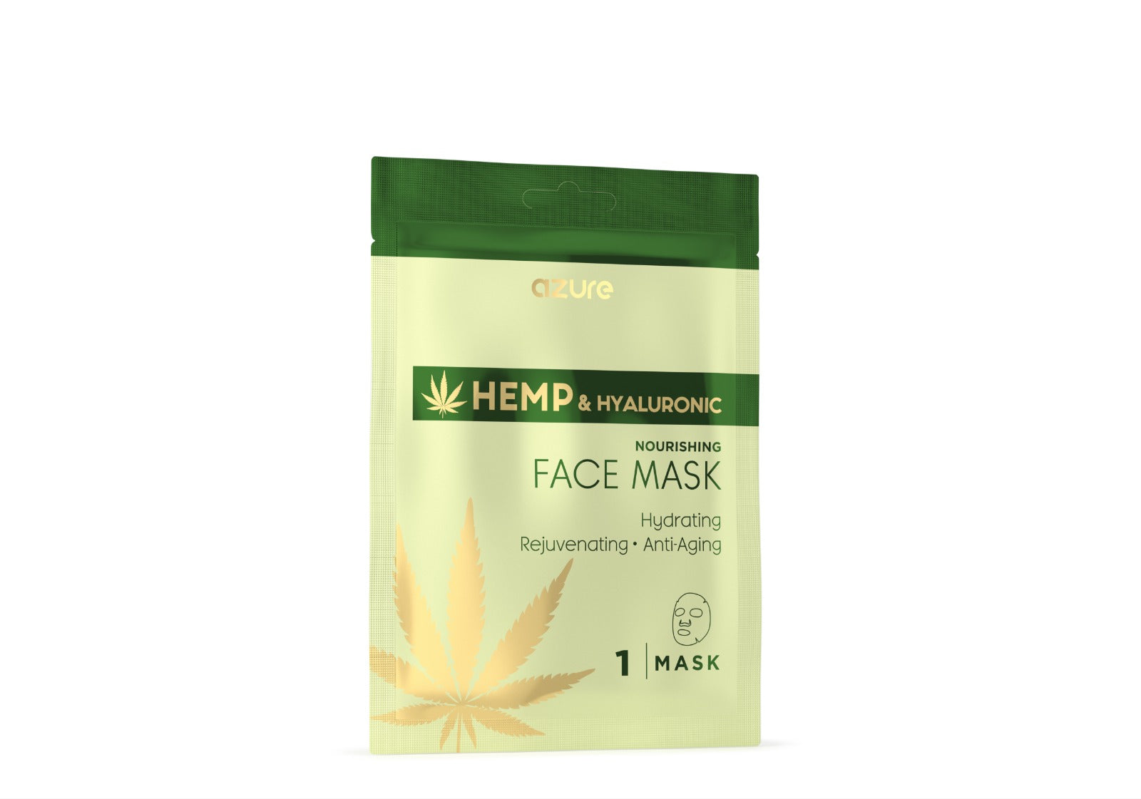Hemp & Hyaluronic Acid Nourishing Sheet Facemask: 5 Pack