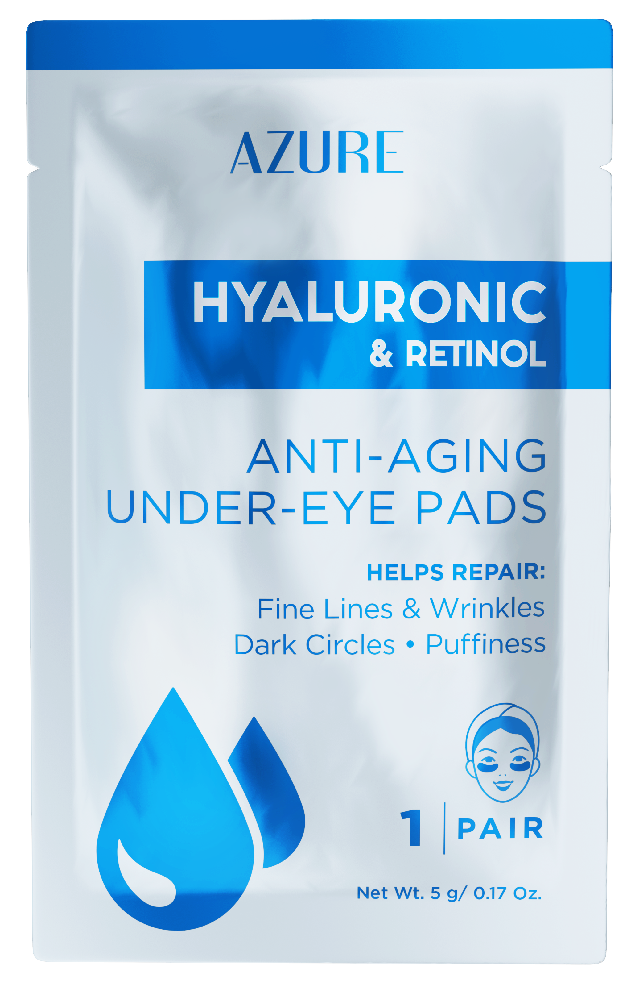 Hyaluronic & Retinol Anti Aging Under-Eye Pads