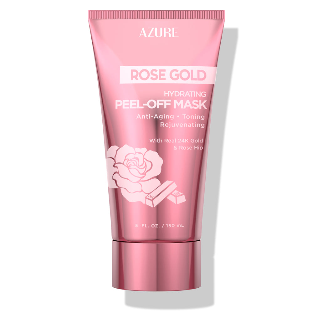Rose Gold Hydrating Peel Off Mask W/ Real 24K Gold & Rose Hip