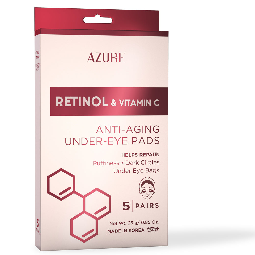 Retinol & Vitamin C Anti-Aging Under Eye Pads: 5 Pairs